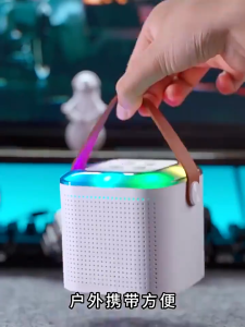 Mini Karaoke Speaker KTV Device Wireless Speaker with Microphone Bluetooth with Mic 3D Stereo Karaoke Set Gift