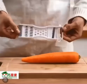 MO612 Parutan Multifungsi  Serbaguna Putih 4 in 1 Parutan Sayur