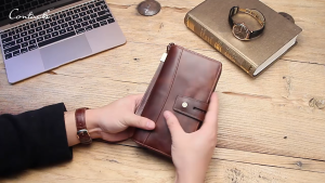 DOMPET KULIT PRIA ELEGANT / BERBAHAN KULIT SAPI ASLI MADE IN GARUT!! / ISHTARCULT