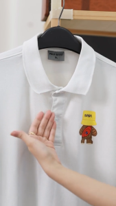 Áo Thun POLO Nam Nữ NASA BEAR cổ bẻ vải CVC Cá Sấu Cotton cao cấp chuẩn form thoáng mát