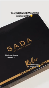 Palette Eyeshadow SADA Rollas: Mudah Digunakan & Profesional