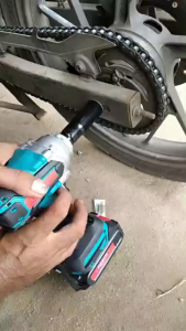 REAIM Cordless Impact Wrench Electric Wrench 24V Electric Brushless Bor Mobil Baterai Lithium