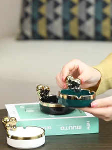 Asbak Kreatif Ashtray Gaya Nordic Asbak Desain Sederhana Asbak Keramik Bergaya