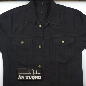 Áo khoác JEANS nam IN Alita Battle Angel kiểu áo khoác bò Denim AJ012