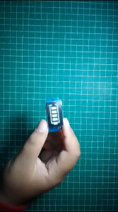 Indikator Kapasitas Baterai Lithium 7.4V 2S 2 Seri Biru Power Baterai