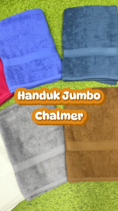 Handuk Besar Chalmer Jumbo 80 x 160 cm Handuk Mandi Handuk Pantai Beach Towel Pool Towel