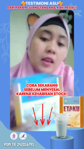 Susu Herbal Berkhasiat - Susu Kambing Etawa Murni Bubuk Walatra Etaku Goat Milk - Susu Herbal Obati Paru paru Asam Lambung Penguat Tulang Pengapuran Tulang Aman Untuk Anak Dan Dewasa