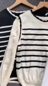 Febiola knite TOPZ atasan wanita rajut lengan balon KOREAN KNIT TOPS TERBARU