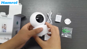 Hamrol 3MP HD WIFI IP Camera 1080P Wireless Smart Home CCTV Security PTZ Camera Auto Tracking 5X Digital Zoom Baby Monitor iCsee APP