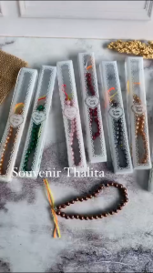 ISI 50 PCS Souvenir Tasbih Mutiara Mini Kemasn Mika