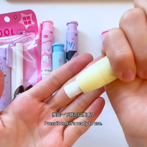 ยางลบ Sanrio น่ารัก Kuromi Cinnamoroll My Melody นักเรียนโรงเรียนสำนักงานเครื่องเขียนเทปลบคำผิดน่ารักการ์ตูน