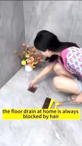 AKIRO MALAYSIA Self-Adhesive Bathroom Drain Filter Sticker Hair Catcher Anti-Clogging 10M Disposable Drain Filter Roll Penapis Bilik Air 地漏贴