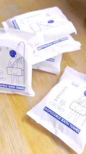 Infantino | Yoyosoft Compressed Disposable Full Sized Bath Towel With Embossed Texture