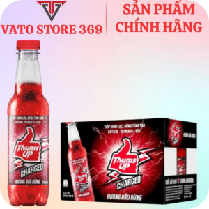 Nước tăng lực có ga THUMS UP vị dâu rừng chai 330ml