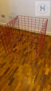 Square Pen 2X2X2  /Red / Sabong/ Game fowl/ Cock cage / Kulungan ng manok