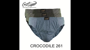 CROCODILE 261 CELANA DALAM PRIA / PAKAIAN DALAM ISI-3 PCS