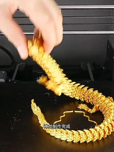Articulated Dragon Toy - Mainan Action Figure Naga Dragon Mainan Anak Naga Fleksibel Flexible Artikulasi
