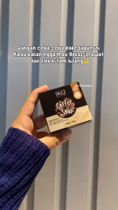 Sabun Wajah Premium SK12 dengan Rasa Kopi Arabica - Penghilang Flek Hitam & Pencerah Kulit untuk Kulit Sensitif