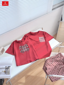 Đồ bộ nam CARDINA chất liệu cotton thiết kế đơn giản phối quần đùi thô kẻ khoẻ khoắn trẻ trung 4BCM02