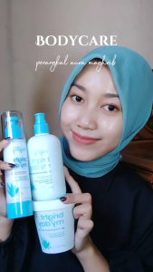 Brighty Bright My Day BMD Niacinamide Body Wash 300 ML + Body Wash 60 ML Paket sabun mandi pencerah mencerahkan sabun pemutih sabun pencerah sabun mandi memutihkan sabun glowing 3x Infused Glowing 5x Healing & Soothing  Niacinamied  Vitamin C  Gluthatione