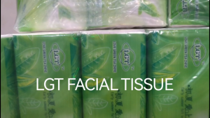 LGT Organic Toilet Paper Facial Tissue Paper 4 ply 8 Packs Tissue Paper Towel 480 Sheets