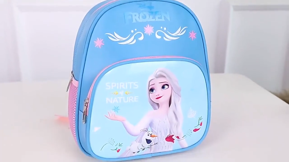 NIKO School Bag For Kids: Elsa Spiderman Frozen Bag & Kindergarten Backpack