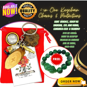 All in One Pampaswerte sa lahat Hubad na Niño Kahoy na sinukuan Gumamela celis Talandro gumamela celis Bulaklak kawayan Bulaklak tanglad Butong Saga-saga 8. Asul na tawas Wallet Charms Auspicious Money Prosperity Wealth Success Protections