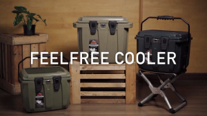 ถังน้ําแข็ง กระติกน้ําแข็ง กระติกเก็บควาวมเย็น ขนาด 45 ลิตร COOLER FEELFREE 45L