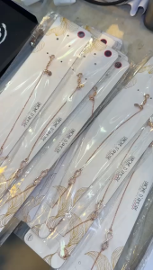 Gelang emas asli kadar 70 75 16k 17k infinity SERUT rantai tangan 8 rosegold gold whitegold putih