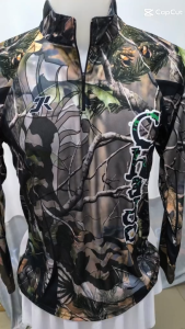 ลาย CHADO V2 เสื้อตกปลา JK Thailand เสื้อกันยูวี ป้องกันรังสี UV 80% แห้งเร็ว