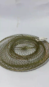 กระชังเหล็กชุบซิงค์ NUCARI ฝาเปิด-ปิด แบบสปริง แข็งแรง