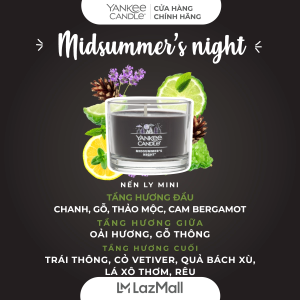 Nến ly mini Yankee Candle (37g) - Midsummers Night