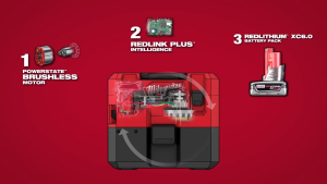 [ MILWAUKEE ] M12 FVCL-0 Cordless Brushless Wet & Dry Vacuum 6.1L