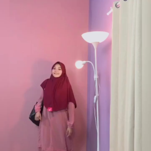 PAKET 5PCS KERUDUNG ANAK WANITA MODEL TALI PITA SERUT HIJAB INSTAN SEKOLAH TK SD/MI SMP SMA/SMK