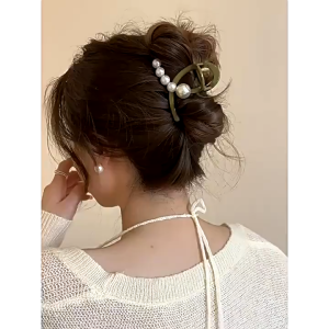 Jedai Jepit Rambut Wanita JULIA MUTIARA Model Simpul Mutiara Aksesoris Rambut