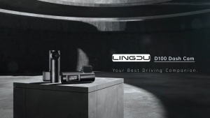 2K กล้องติดรถยนต์ 2560*1440P built in GPS WIFI การควบคุมด้วยเสียง มุมมอง 150 องศา Dash Cam หมุนตัวกล้องติดรถยนต์ ปรับมุม การบันทึกแบบวนซ้ํา การบันทึกไทม์แลปส์ การตรวจสอบตลอด 24H LINGDU D100 จอแสดงสถานะ 0.96 นิ้ว