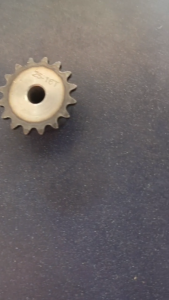 Sprocket RS 25 x 16 T Gear Rantai Single Gir gigi Z 16T RS25 -1 25Z16 25X16T 25-1 tipe B