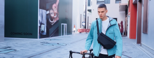 MARK RYDEN Crossbody bag For Man Three Dimensional Geometric Design Large Capacity Water Repellent Ykk Zipper Sling Bag Shoulder Bag MR2339