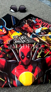 MADFACE Clothing - Deadpool & Wolverine - 2024 American Superhero Movies - Anime Marvel Series Shirt - Mens And Womens T shirt