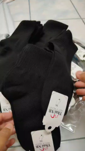 ถุงเท้าทำงาน ถุงเท้าผู้ชายข้อกลางฟรีไซส์12 คู่ 6 คู่