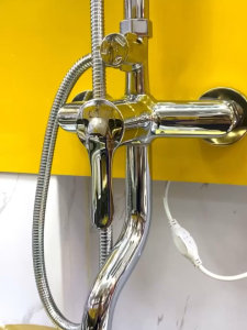 Bộ Sen vòi tắm Sen cây tắm đứng YAMATO 135 Cao cấp Củ Đồng - Hàng cao cấp bảo hành 5 năm