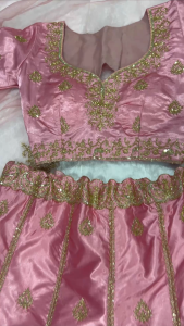 [PRE-ORDER] SEMISTITCHED LEHANGA CHOLI {ETA:2025-12-31}