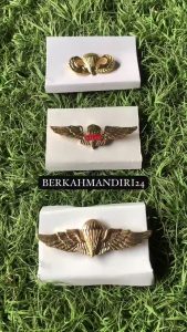 BREVET WING Bros PDH TNI AD WING AIRBONE / PARA AD / BEKUD