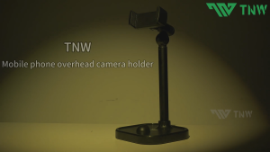 TNW H8 Phone Desktop Stand 360°Adjustable Height metal Desktop Universal Cellphone Tablets Holder For Live Streaming
