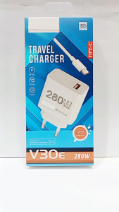 Charger For VVO V30E Travel Charger 280W Flash Charge Support Fast Charging