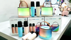 SPEAKER + MIC BLUETOOTH K52 Speaker Bluetooth Karaoke 1 MIC 1 SET Speaker Bluetooth Bass/Mic Bluetooth Karaoke Portabel Luar Ruangan Speaker Nirkabel