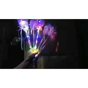Gậy phát sáng tròn tim sao ma thuật đũa thần cho bé chơi Noel Giáng Sinh Trung Thu Sinh Nhật Dự Tiệc-NIEVE