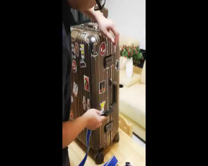 Cross Adjustable Luggage Buckle Strap Anti-theft Luggage Strap Bundling Belt Travel Suitcase Accessory Cross Strap Packing Belt