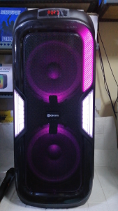 Crown PD-114 10\" X 2 Portable Dancing Light Baffle with Handle and Wheels