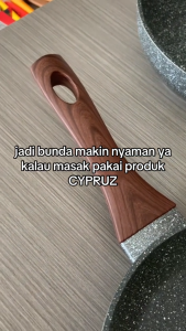Paket Cypruz Marble Cookware Set of 7Pc Panci Wajan Kuali Anti Lengket